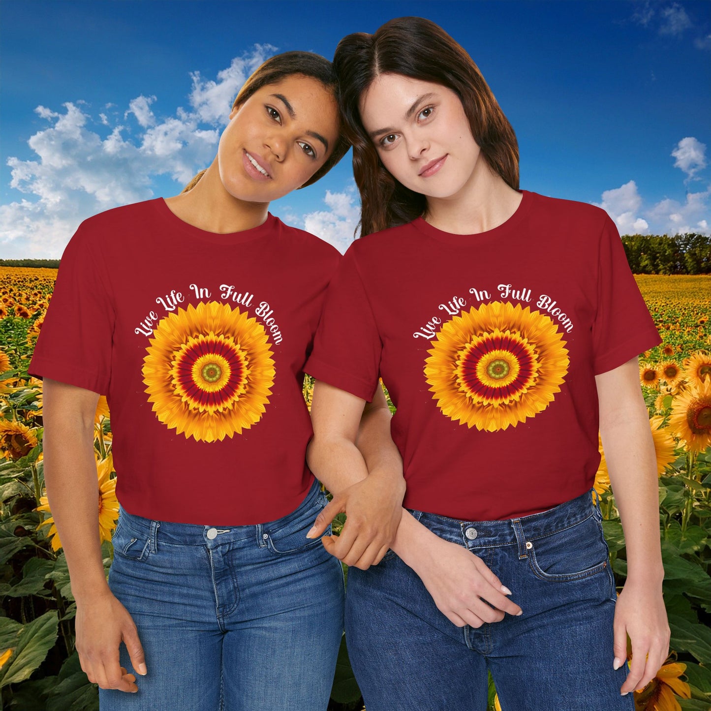 Sunflower Kindness Shirt - Spread Positivity Live Life In Full Bloom