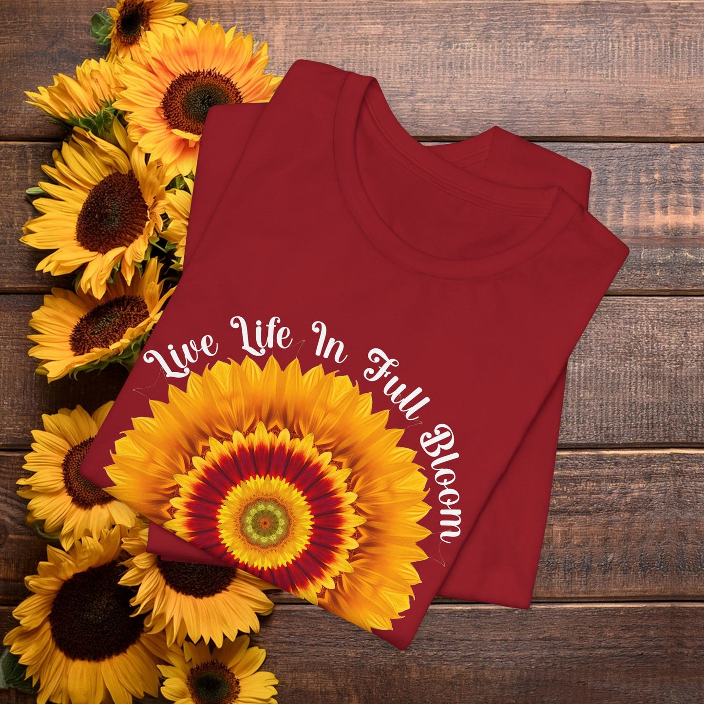 Sunflower Kindness Shirt - Spread Positivity Live Life In Full Bloom