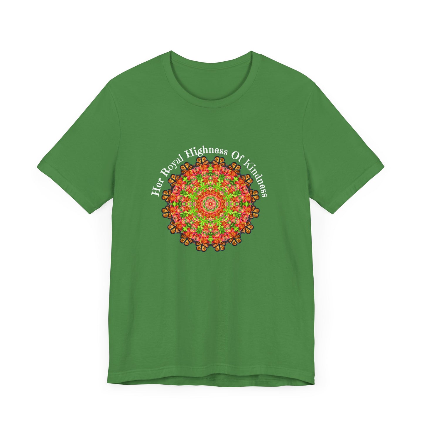Monarch Butterfly Kindness Shirt - Cute Summer Tees for Women - Gorpcore Fashion - Royal Highness of Kindness
