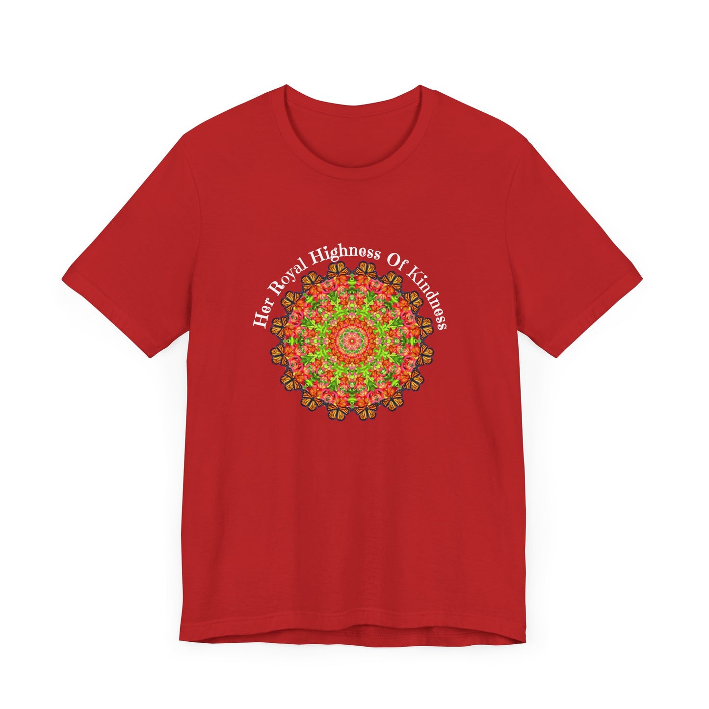 Monarch Butterfly Kindness Shirt - Cute Summer Tees for Women - Gorpcore Fashion - Royal Highness of Kindness