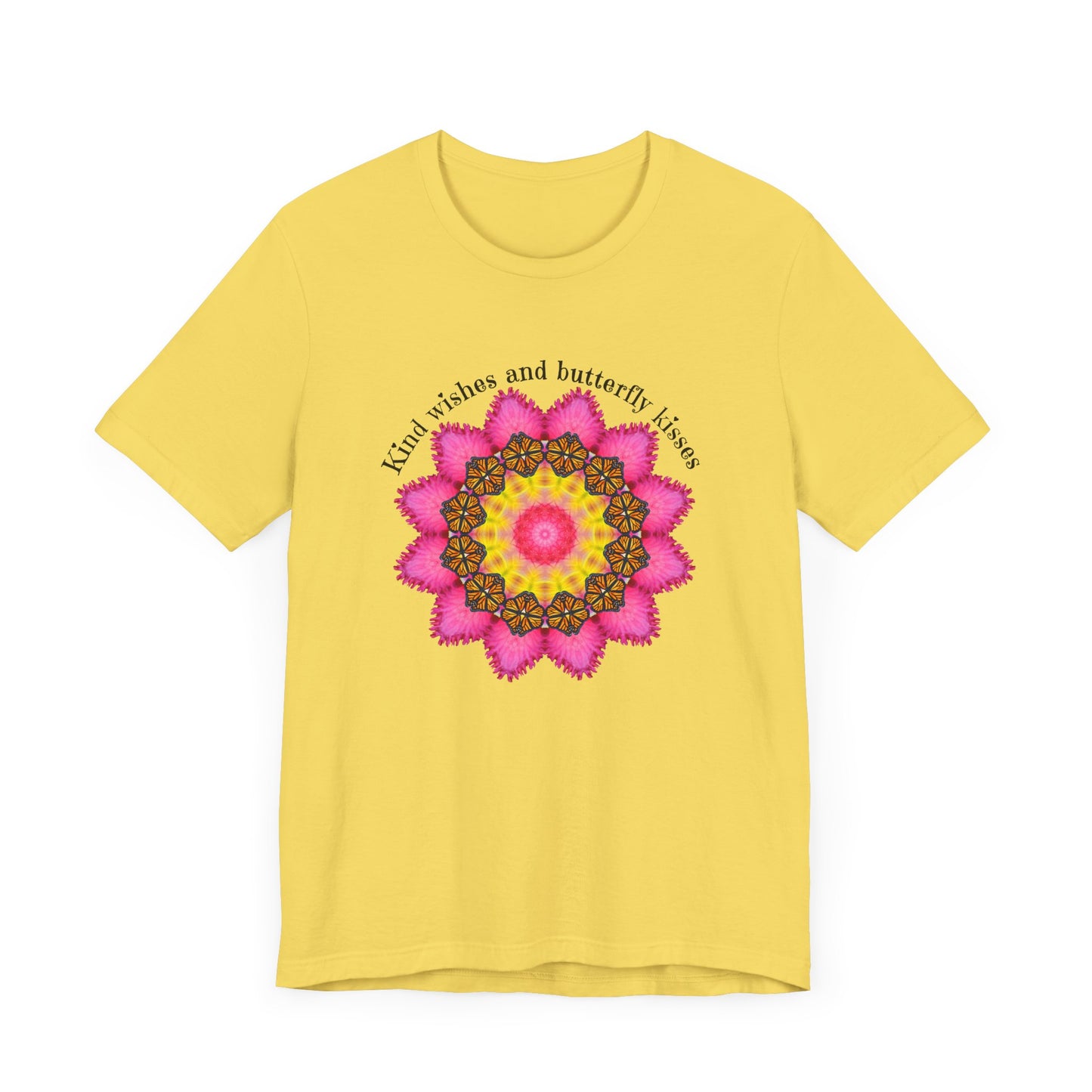Monarch Butterfly Kindness Shirt - Kind Wishes And Butterfly Kisses