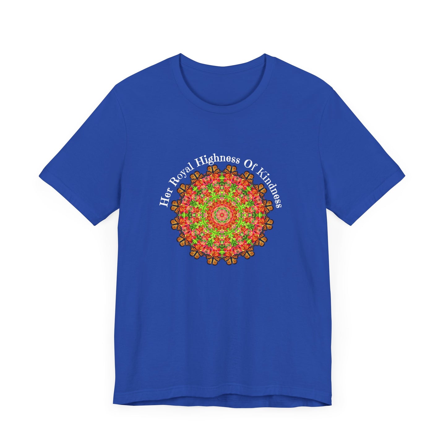 Monarch Butterfly Kindness Shirt - Cute Summer Tees for Women - Gorpcore Fashion - Royal Highness of Kindness