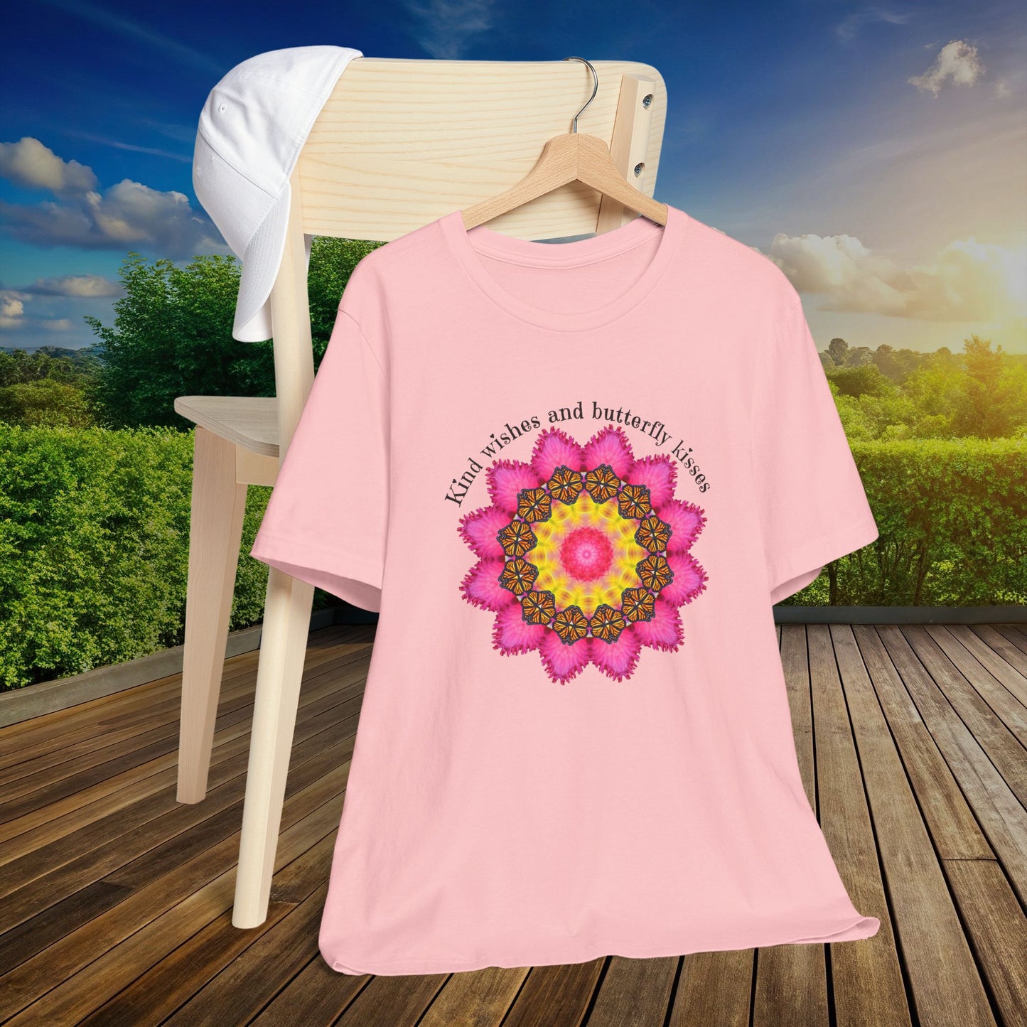 Monarch Butterfly Kindness Shirt - Kind Wishes And Butterfly Kisses