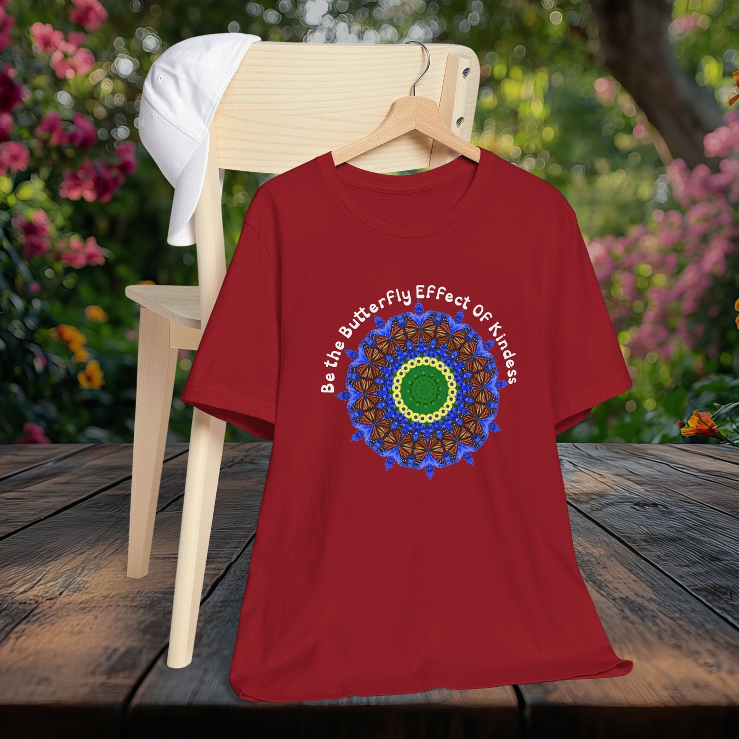 Monarch Butterfly Kindness Shirt - Cute Summer Tees for Women – Be the Butterfly Effect Of Kindness