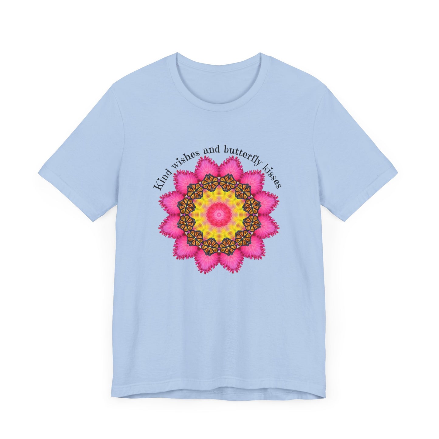 Monarch Butterfly Kindness Shirt - Kind Wishes And Butterfly Kisses
