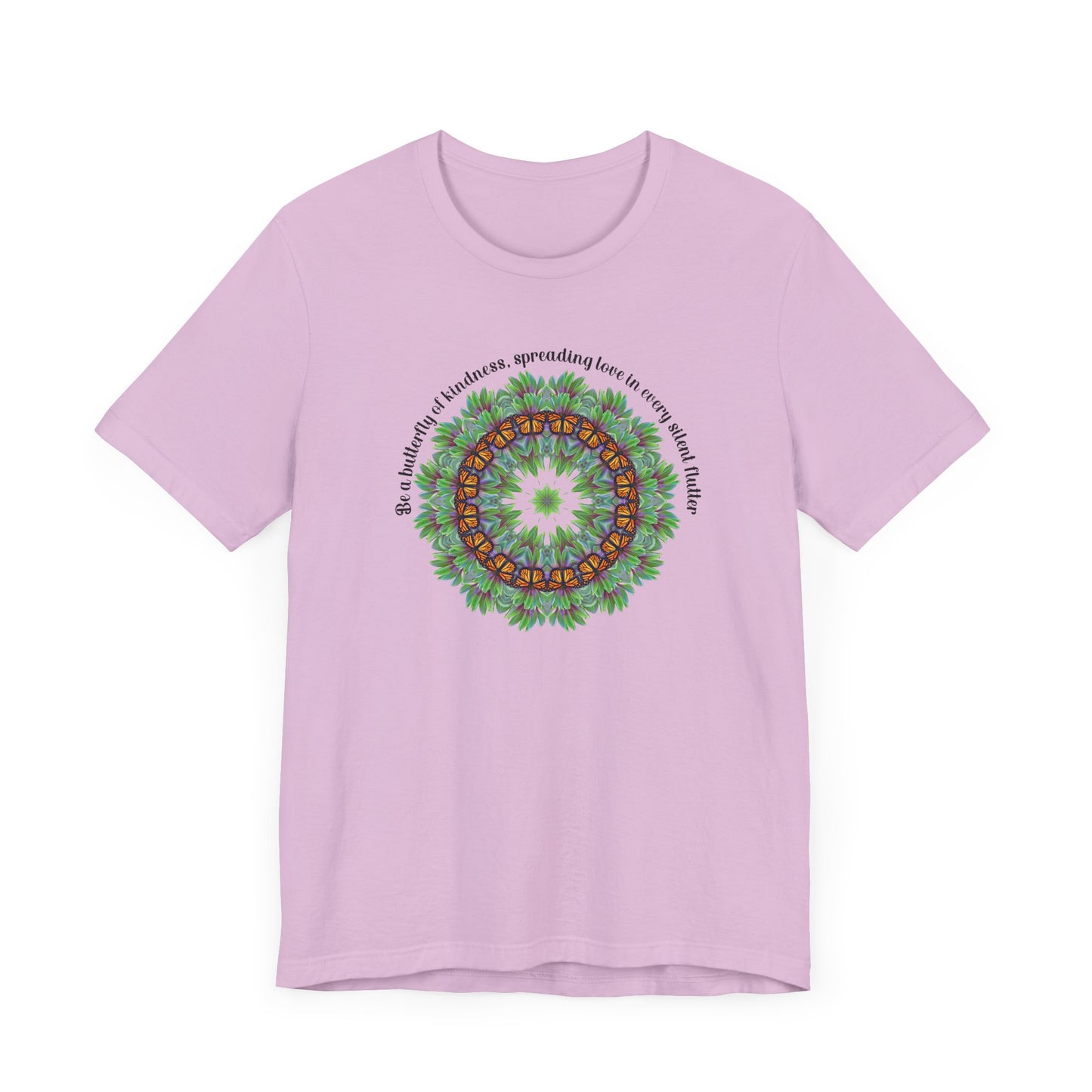Monarch Butterfly Positivity Kindness Shirt - Inspiring Nature T-Shirt for Women
