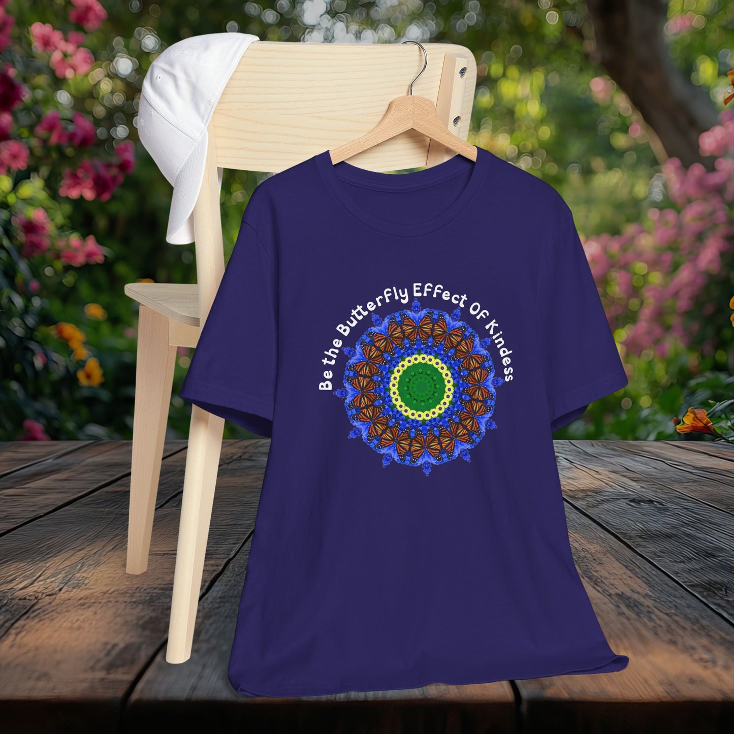 Monarch Butterfly Kindness Shirt - Cute Summer Tees for Women – Be the Butterfly Effect Of Kindness