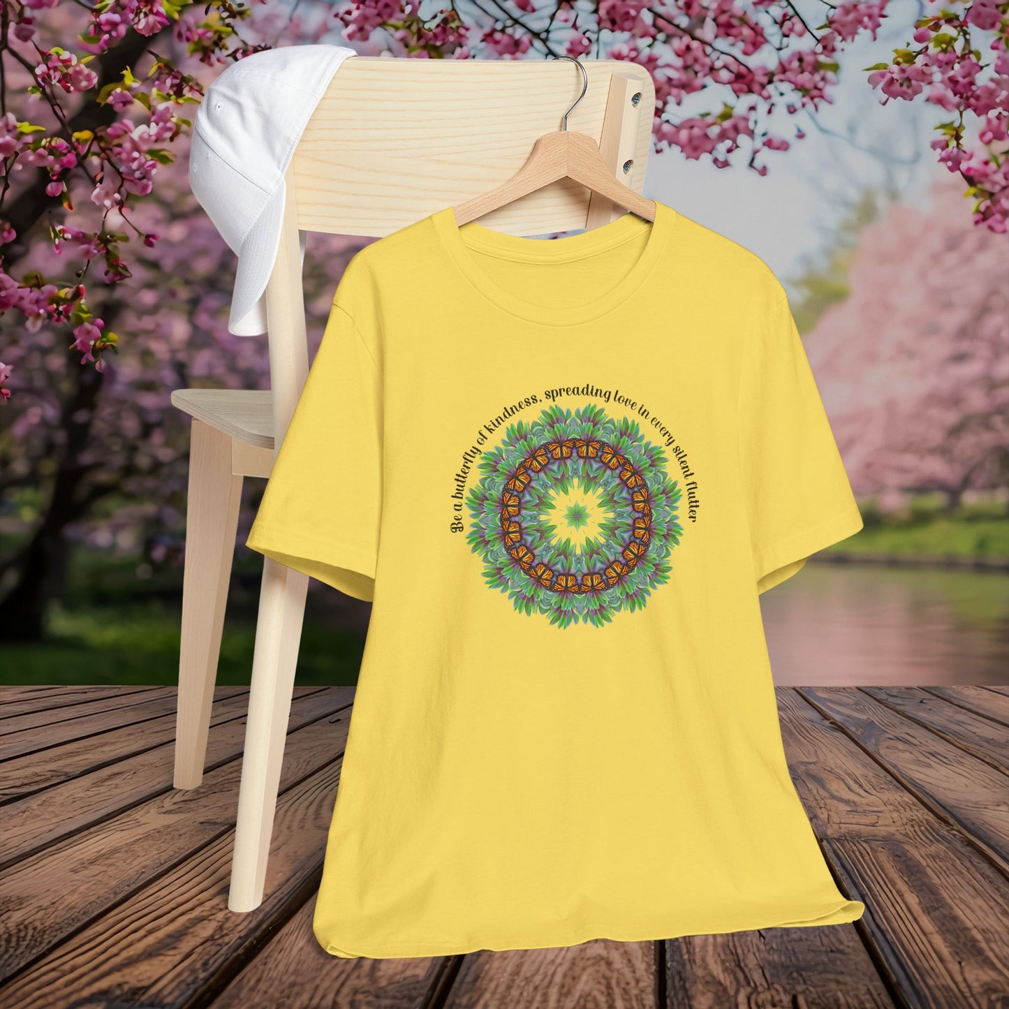 Monarch Butterfly Positivity Kindness Shirt - Inspiring Nature T-Shirt for Women