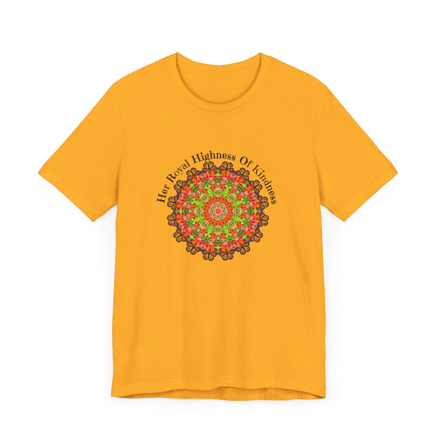 Monarch Butterfly Kindness Shirt - Cute Summer Tees for Women - Gorpcore Fashion - Royal Highness of Kindness
