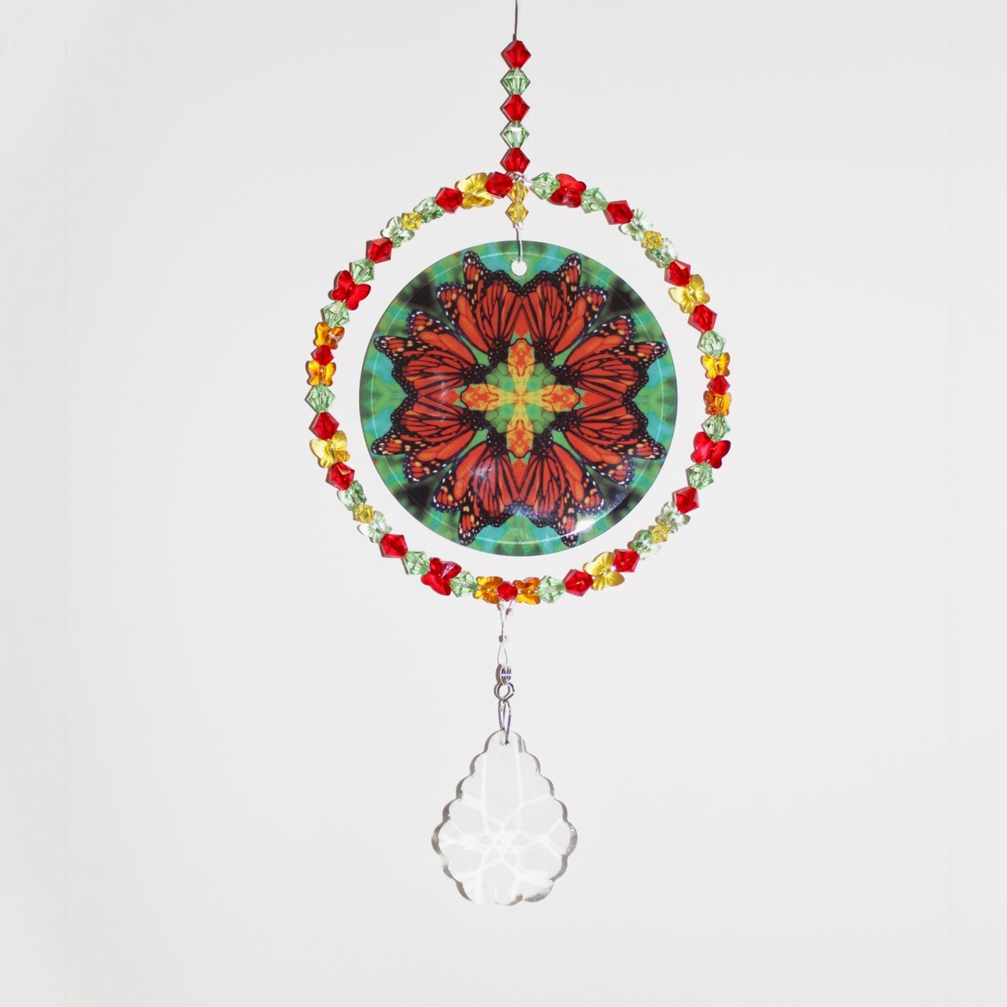 Monarch Butterfly Sunlight Catcher, Window Suncatcher, Meditation Tool, Mindfulness Butterfly Gifts, Timeless Treasure