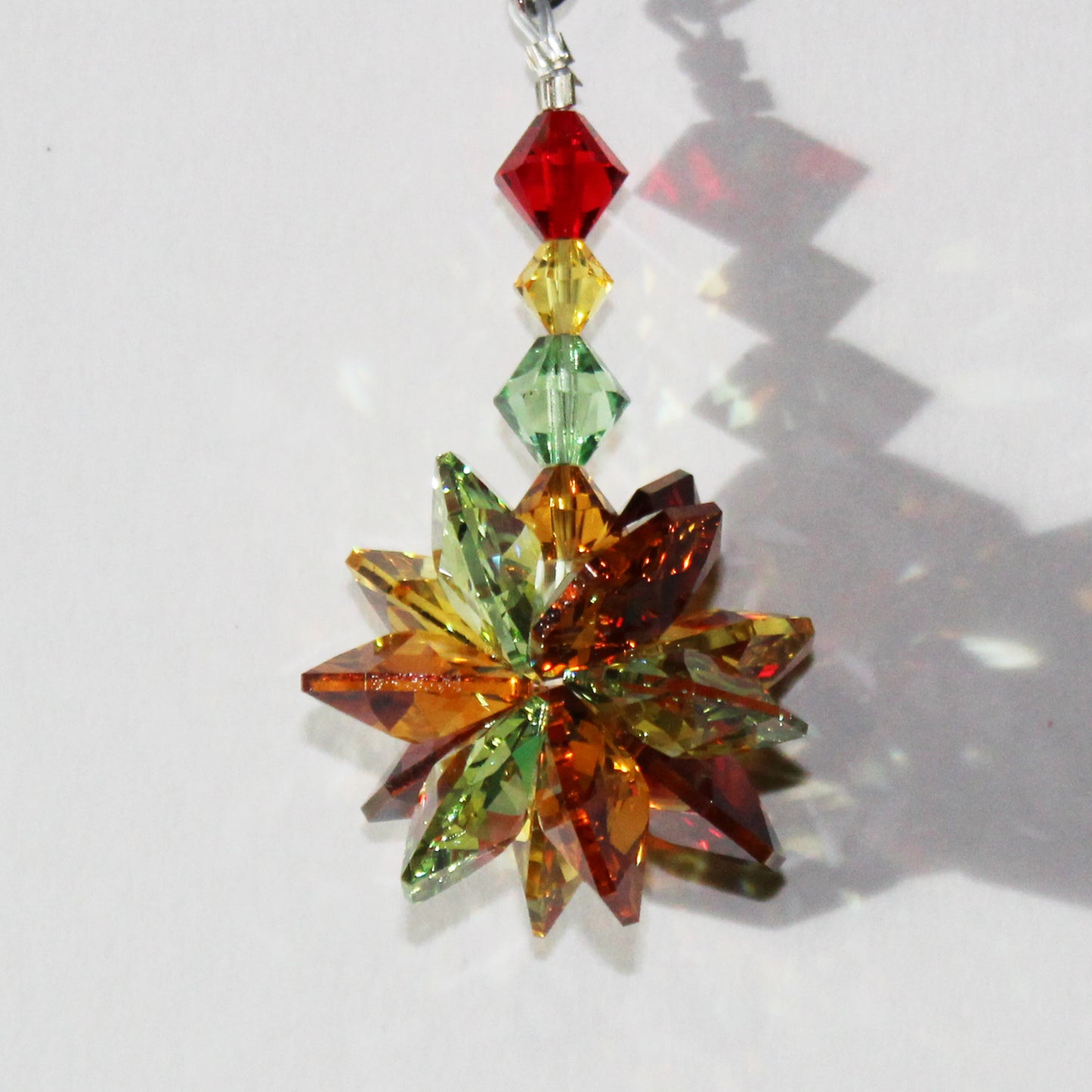 Monarch Butterfly Sunlight Catcher, Crystal Window Sun Catcher With Swarovski Crystals & Prism, Mindfulness Gift, Timeless Treasure crystal prism