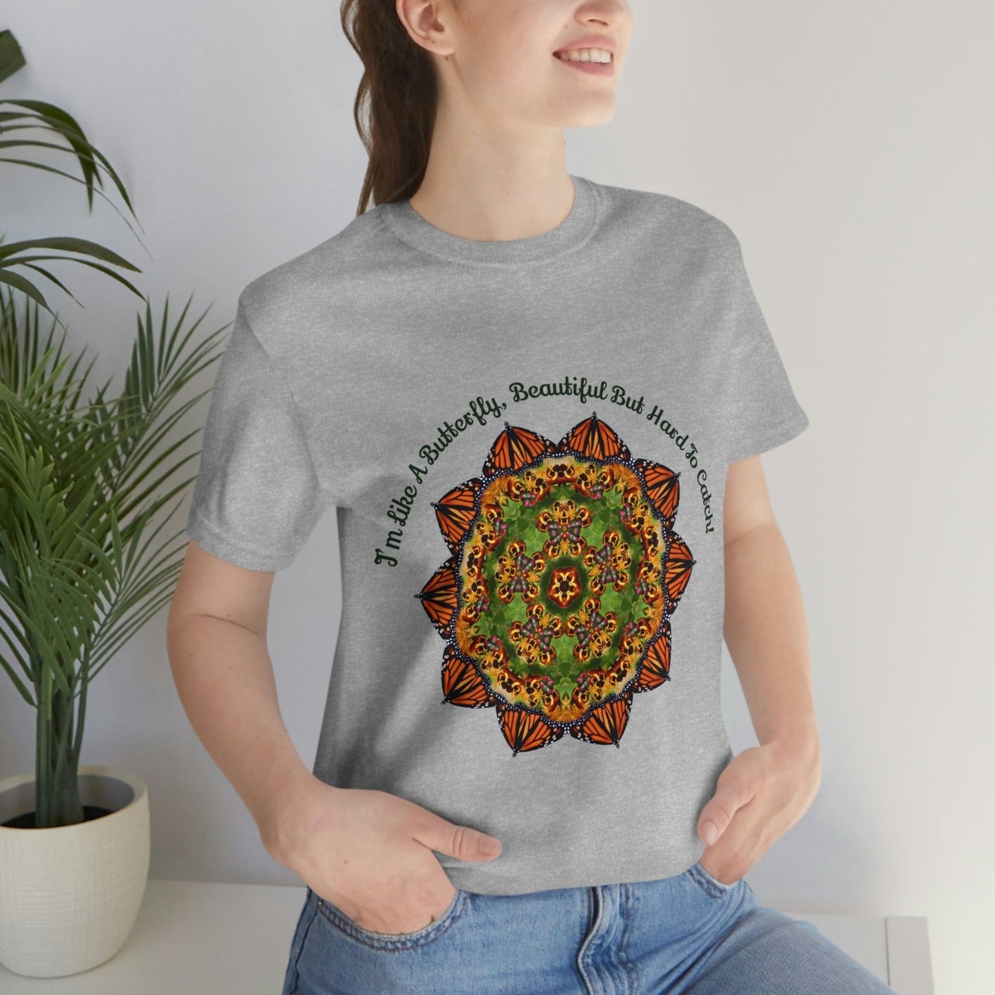 Butterfly Top, Zen Mystical Poet Shirt, Cottage Core Bug, Shirt, Best Selling Shirts, Insect Shirt, Cute Shirts Teens & Women Yoga Shirt 4