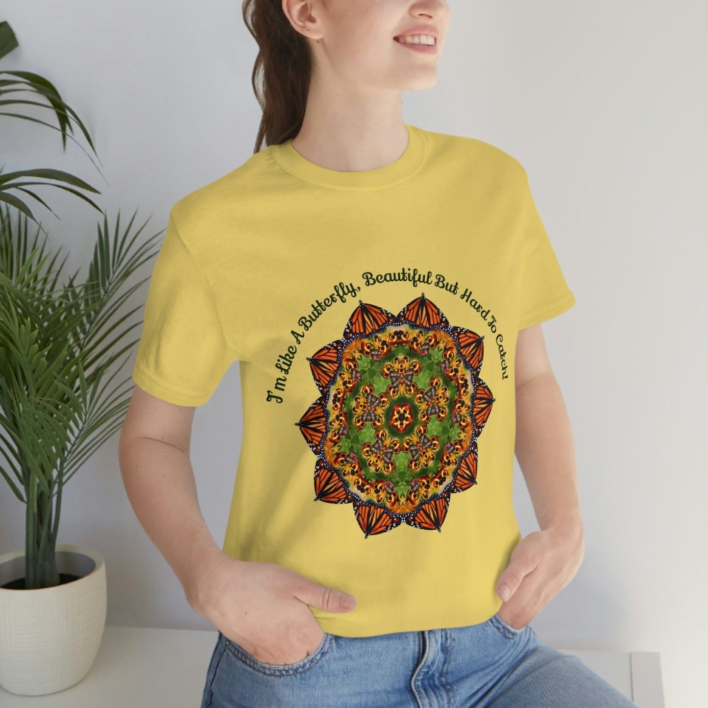 Butterfly Top, Zen Mystical Poet Shirt, Cottage Core Bug, Shirt, Best Selling Shirts, Insect Shirt, Cute Shirts Teens & Women Yoga Shirt 4