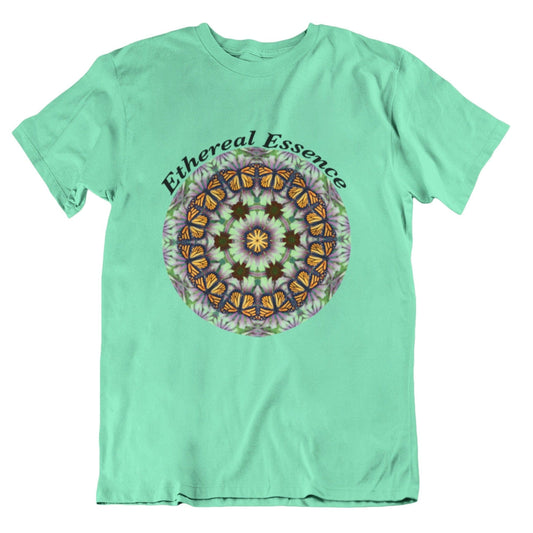 Monarch Butterfly Shirt, Cute Mandala Shirt For Her, Colorful Butterfly, Nature Shirt