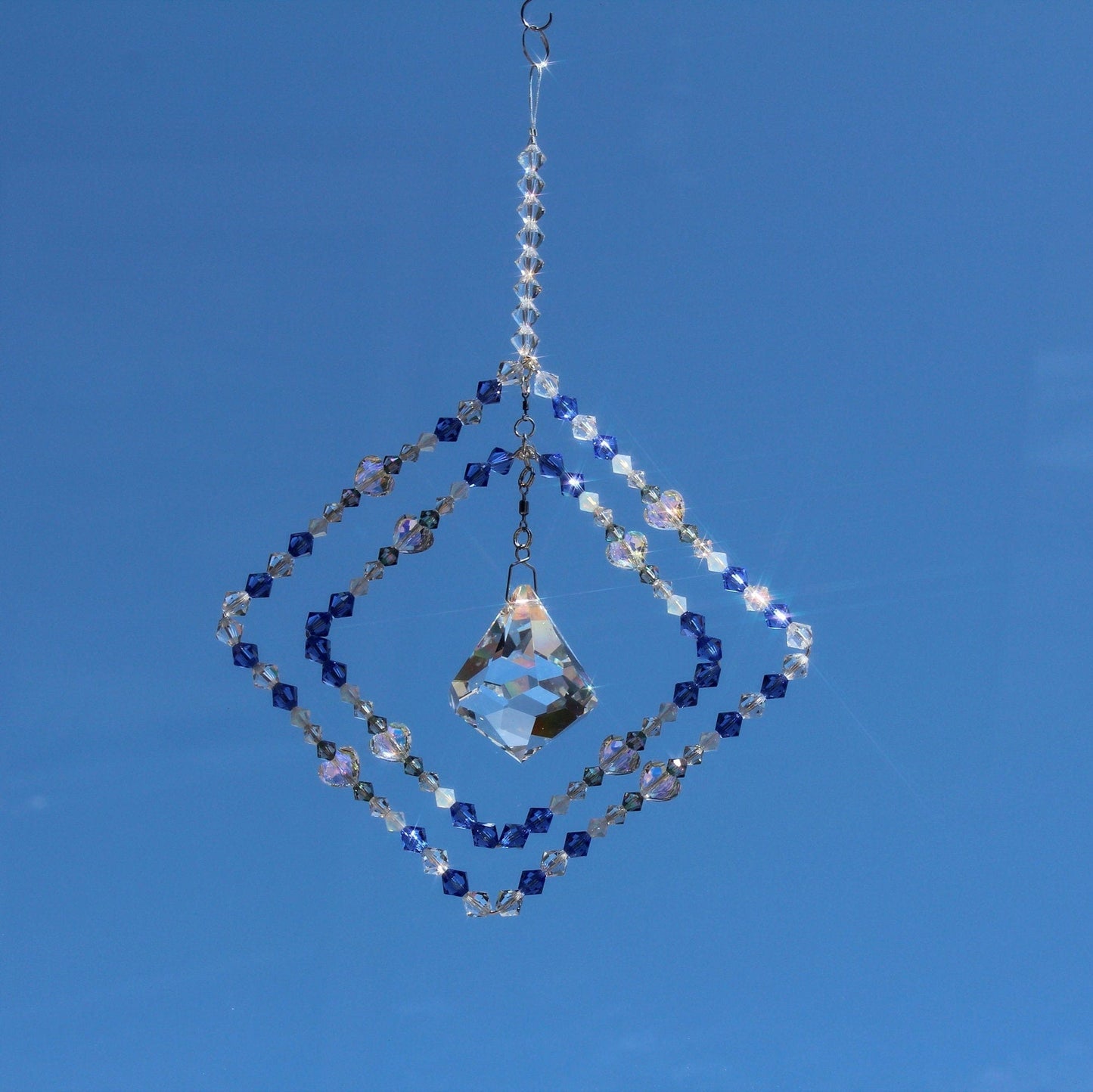 Crystals Mobile Prism Window Suncatcher Rainbow Ornaments Sun Catcher Love Triangle
