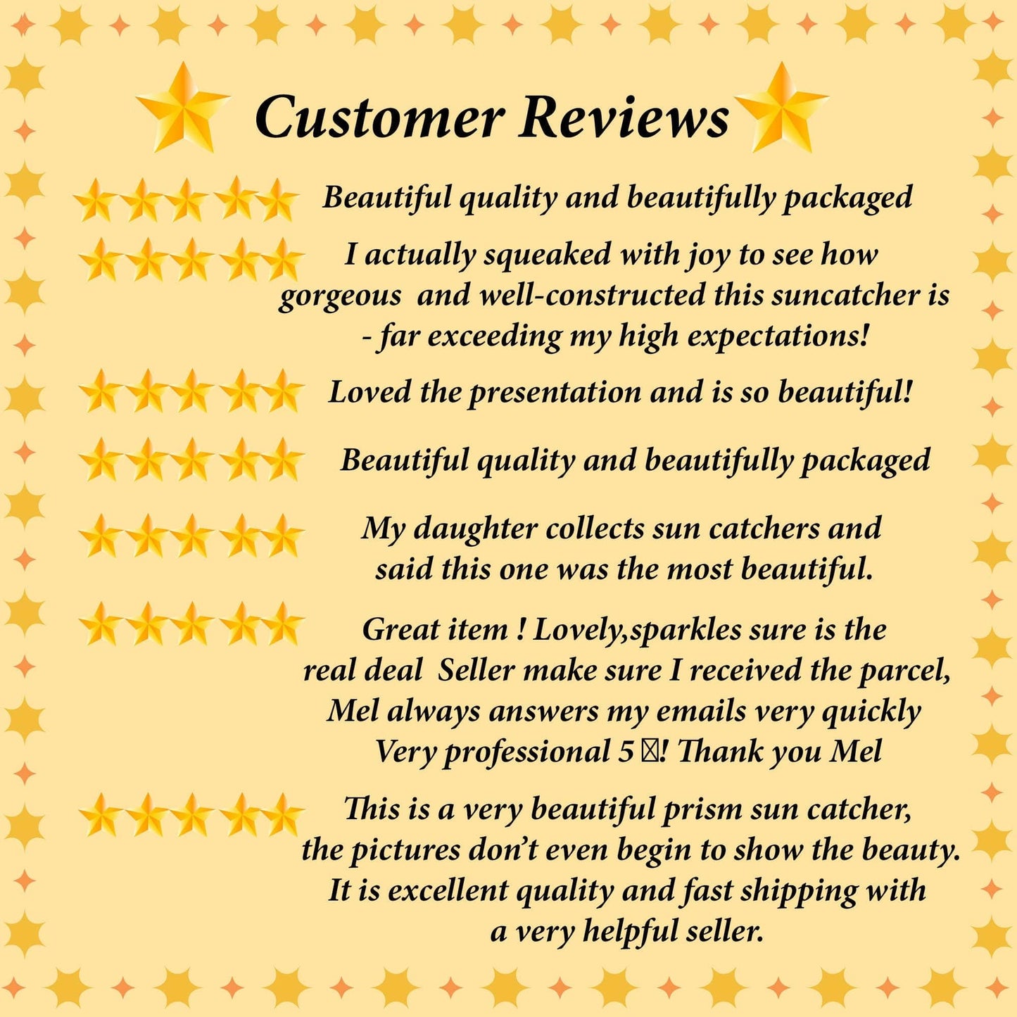 Customer reviews