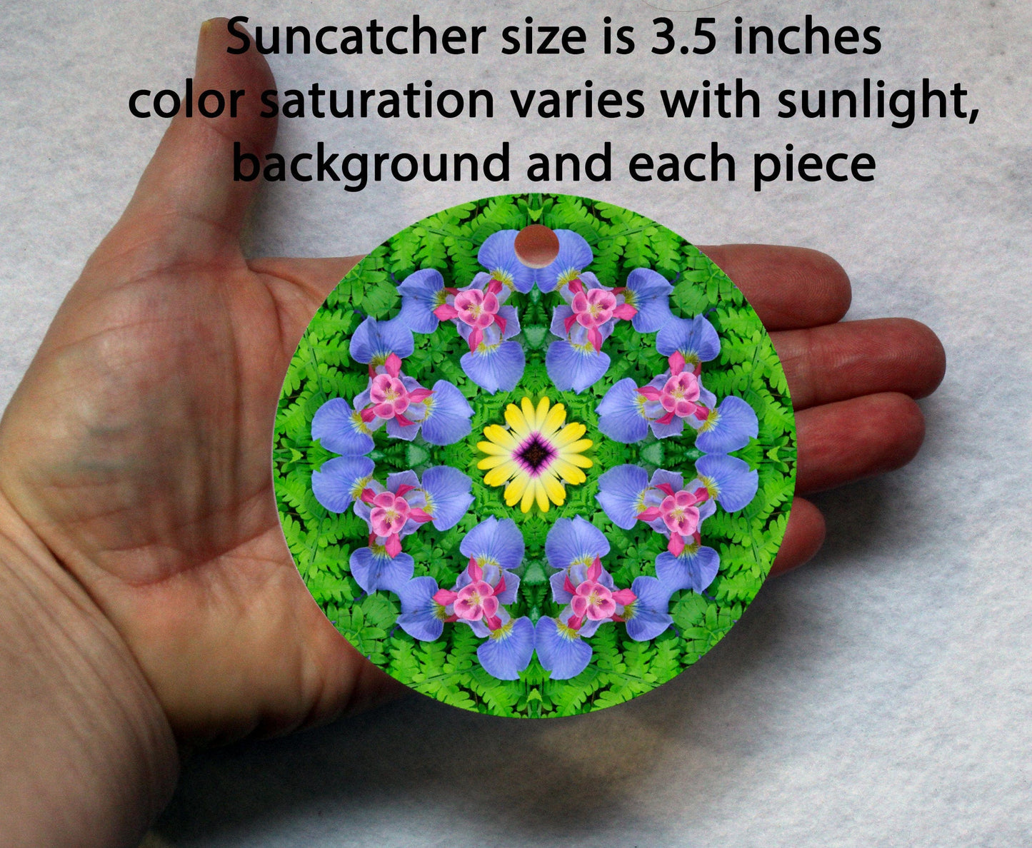 Flower Suncatcher, Sacred Geometry Mandala, Window Décor Sunlight Catcher, Crystal Art Gifts, Rainbow Suncatchers, Unique Gifts Women Ideas