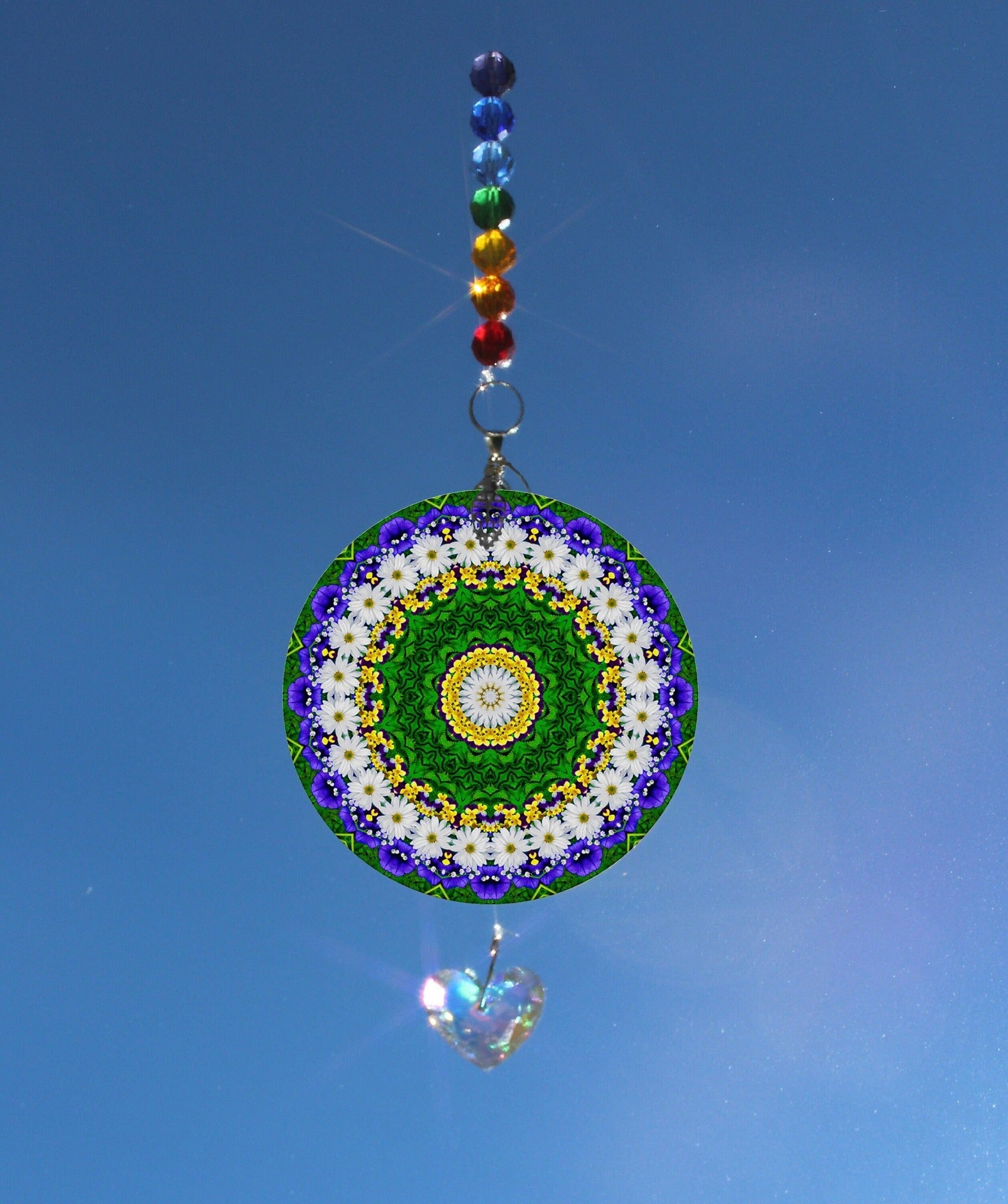 Lily of the Valley Rainbow Maker I May Birth Flower Suncatcher