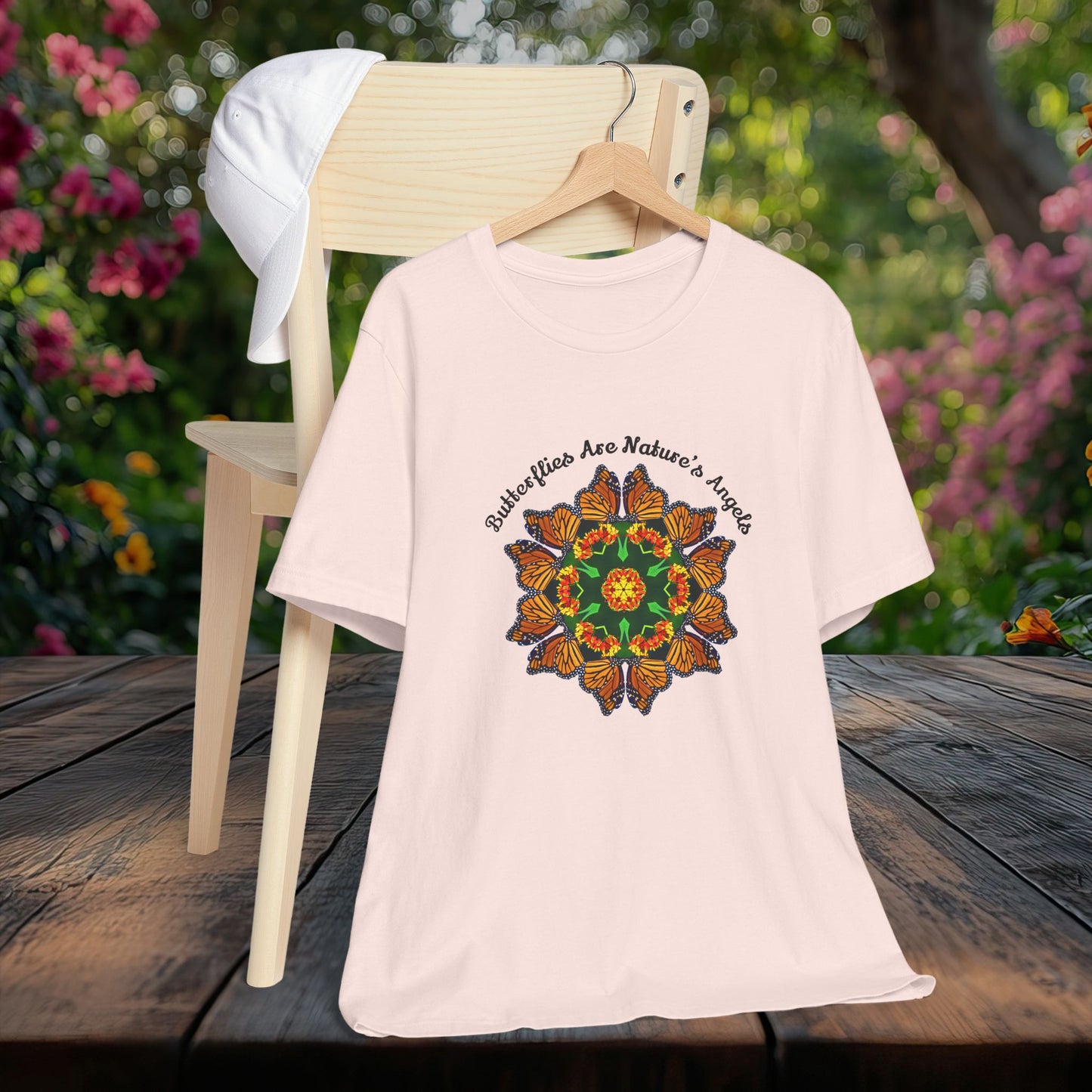 Monarch Butterfly Zen Kindness Shirt – Fairycore Clothing Women’s Nature T Shirt