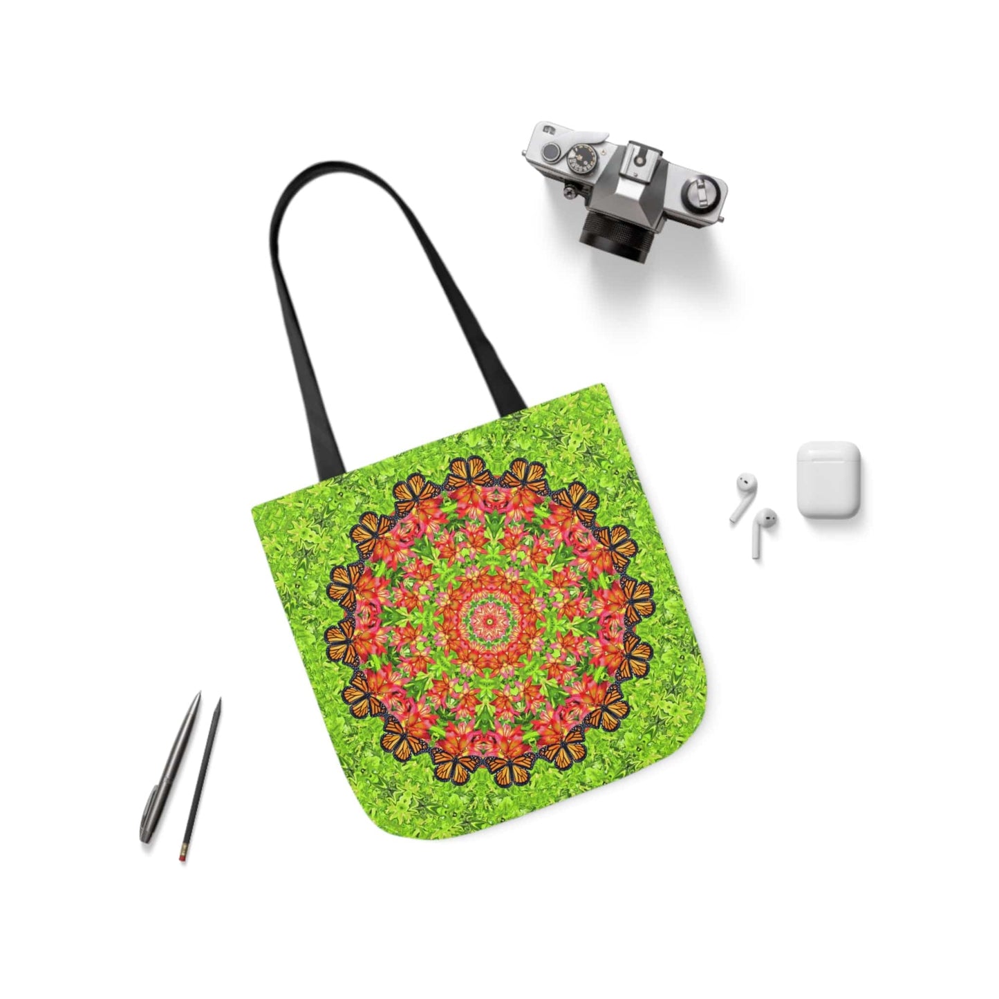 Graphic Butterfly Tote Bag  Cute and Functional For Everyday, Work And Shopping Captivating Calliope