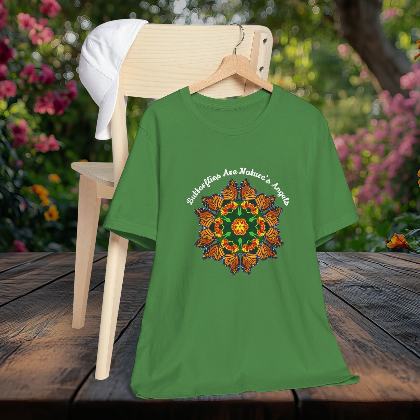 Monarch Butterfly Zen Kindness Shirt – Fairycore Clothing Women’s Nature T Shirt