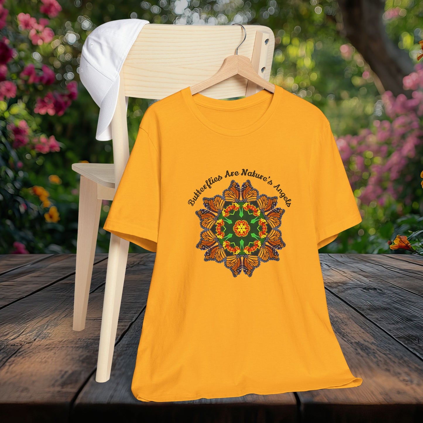Monarch Butterfly Zen Kindness Shirt – Fairycore Clothing Women’s Nature T Shirt