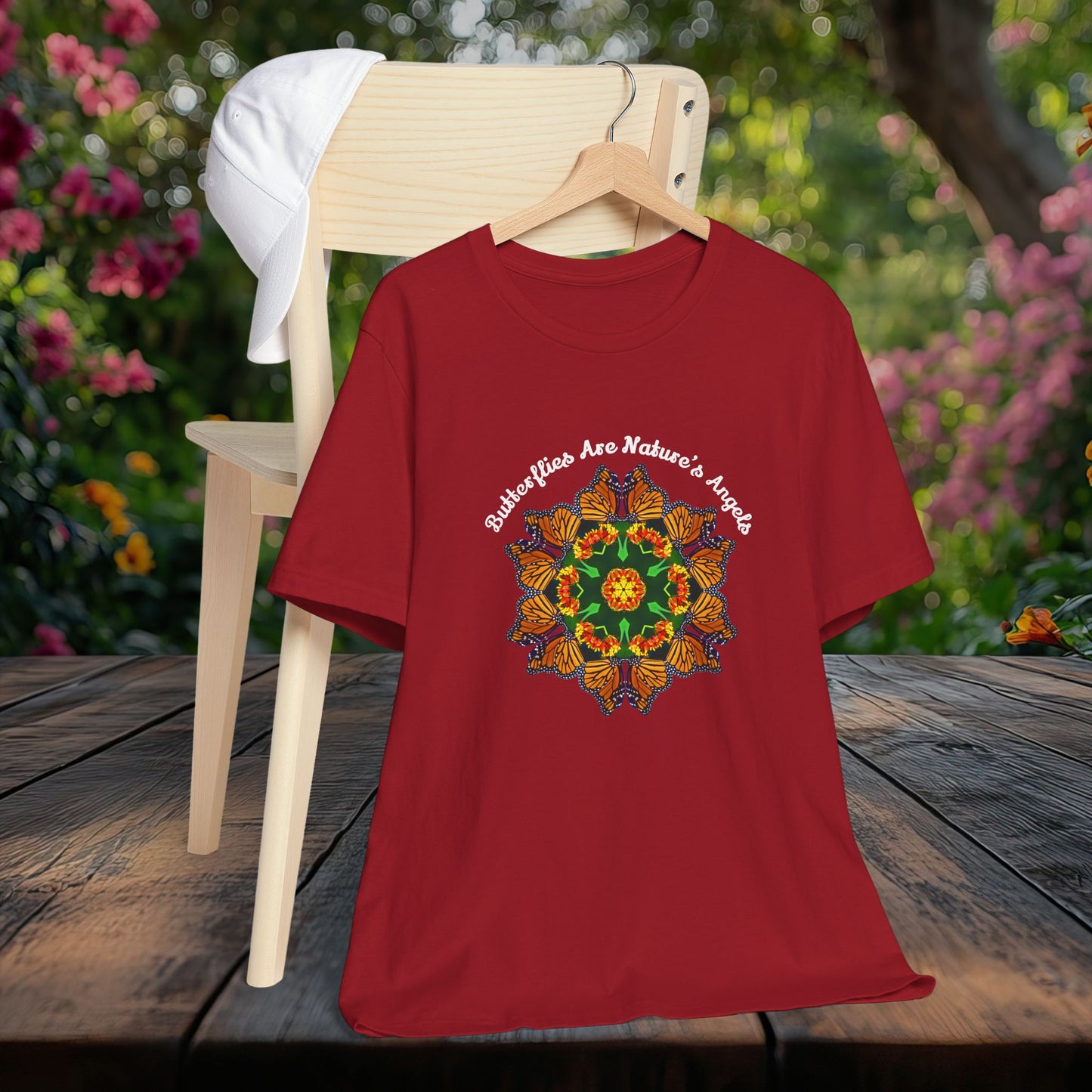 Monarch Butterfly Zen Kindness Shirt – Fairycore Clothing Women’s Nature T Shirt