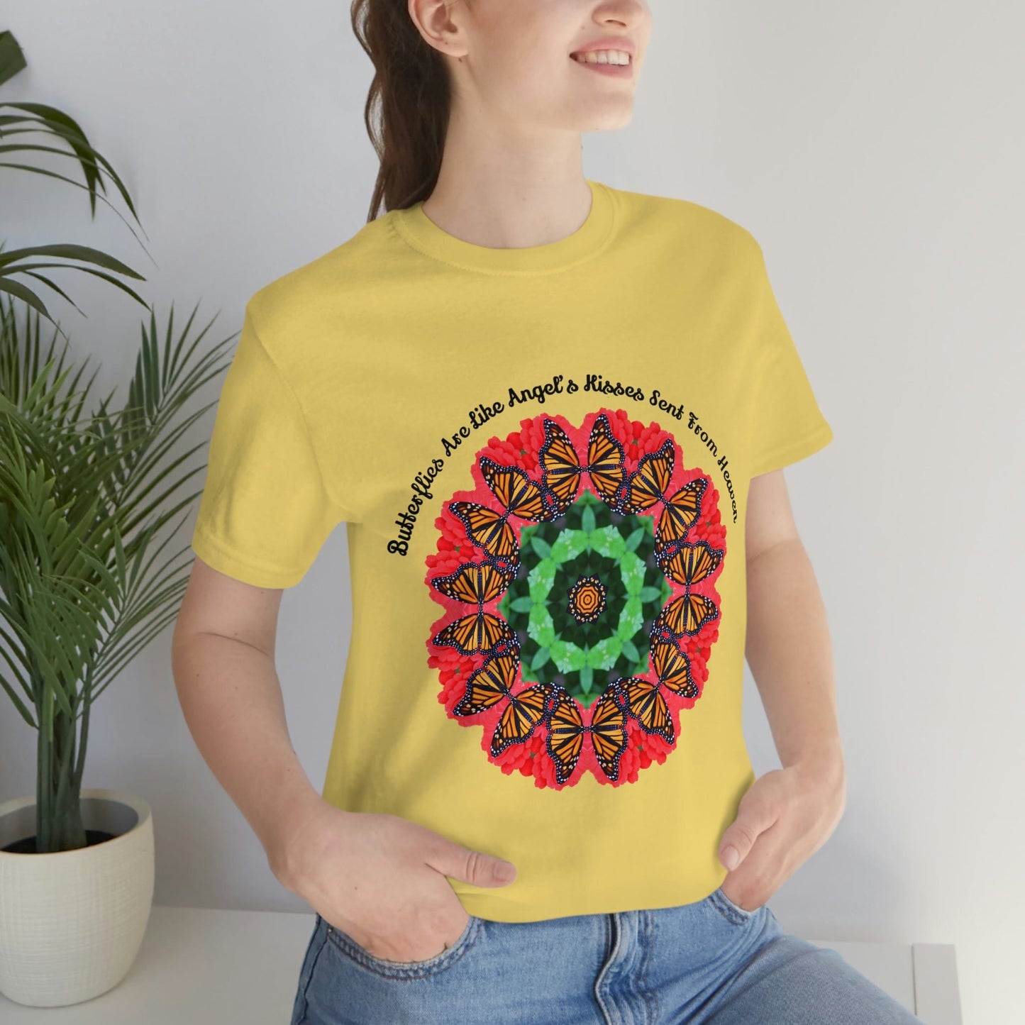 Butterfly Top, Zen Mystical Poet Shirt, Cottage Core Bug, Shirt, Best Selling Shirts, Insect Shirt, Cute Shirts Teens & Women Yoga Shirt 5