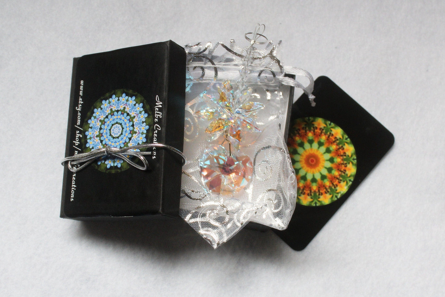 Gorgeous Window Suncatcher Crystal Heart Pendulum A Sunlight Catcher for Crystal Feng Shui Decor, Anniversary Wedding Gift