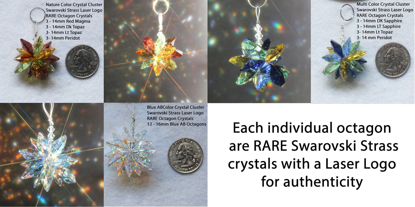 Monarch Butterfly Ornament Suncatcher, With Hanging Beads & Crystal Pendulum Prism, Mesmerizing Mandala Art A Myriad Of Maitri