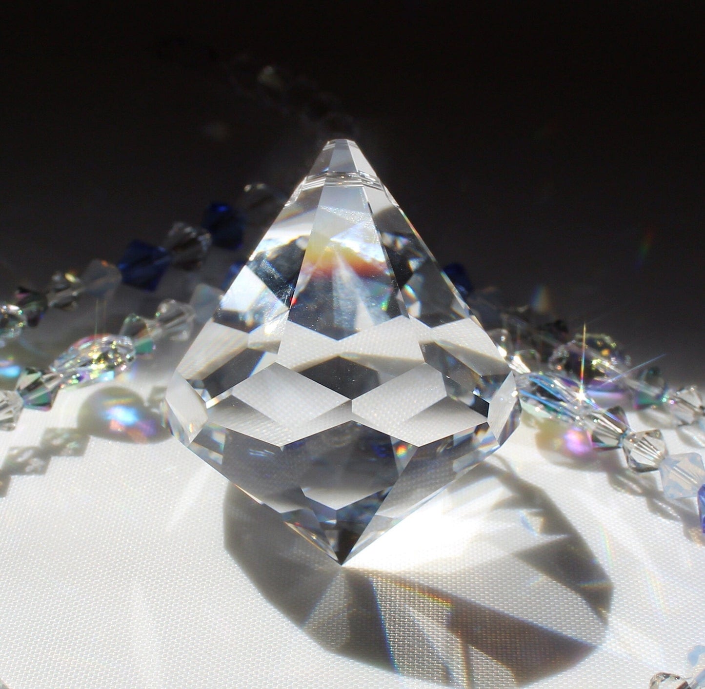 Crystals Mobile Prism Window Suncatcher Rainbow Ornaments Sun Catcher Love Triangle