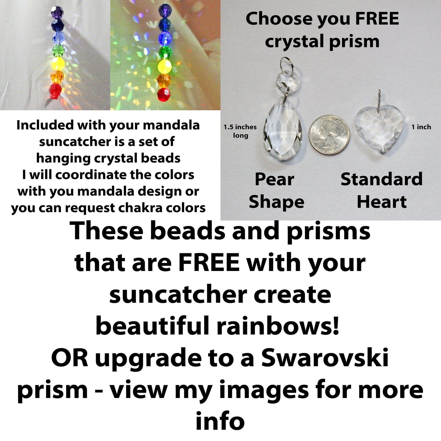 Monarch Butterfly Suncatcher, Crystal Sun Catcher Mobile, Light Catcher, Window Hanging Prism, Rainbow Maker, Butterfly Ornament E